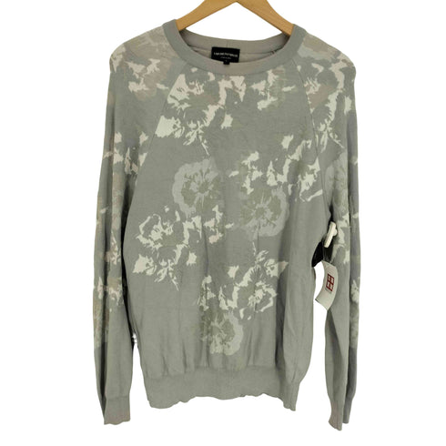 エンポリオアルマーニ EMPORIO ARMANI イタリア製 カモ 迷彩柄 プルオーバー ラグラン ニット セーター メンズ import:L