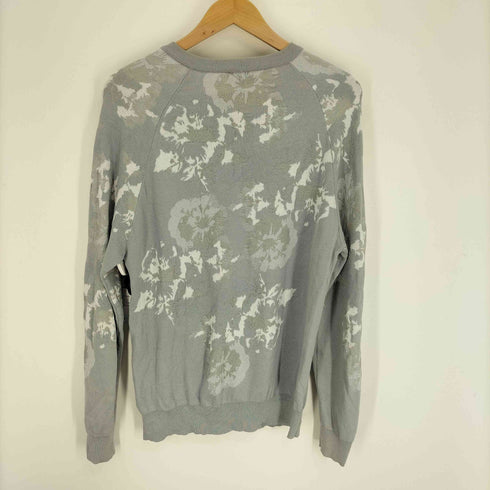 エンポリオアルマーニ EMPORIO ARMANI イタリア製 カモ 迷彩柄 プルオーバー ラグラン ニット セーター メンズ import:L