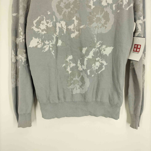 エンポリオアルマーニ EMPORIO ARMANI イタリア製 カモ 迷彩柄 プルオーバー ラグラン ニット セーター メンズ import:L