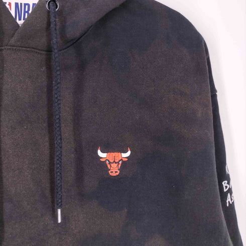 エヌビーエー NBA 鬼フェード バック刺繍 プルオーバーパーカー メンズ import:M