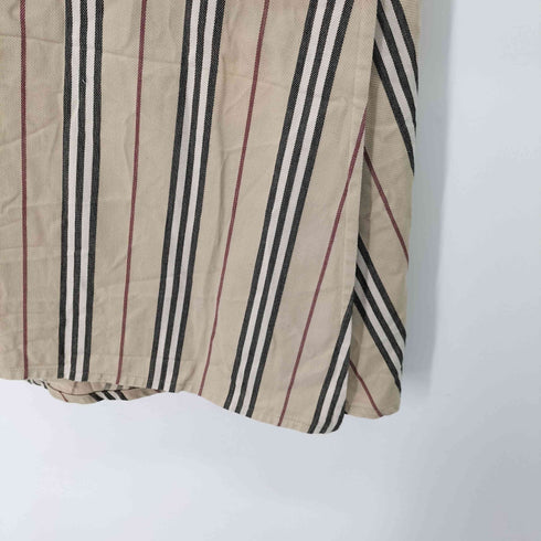 バーバリーロンドン BURBERRY LONDON ストライプ柄 ラップスカート レディース 7