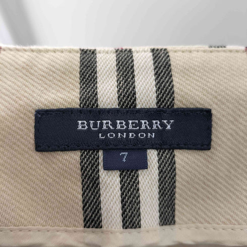 バーバリーロンドン BURBERRY LONDON ストライプ柄 ラップスカート レディース 7