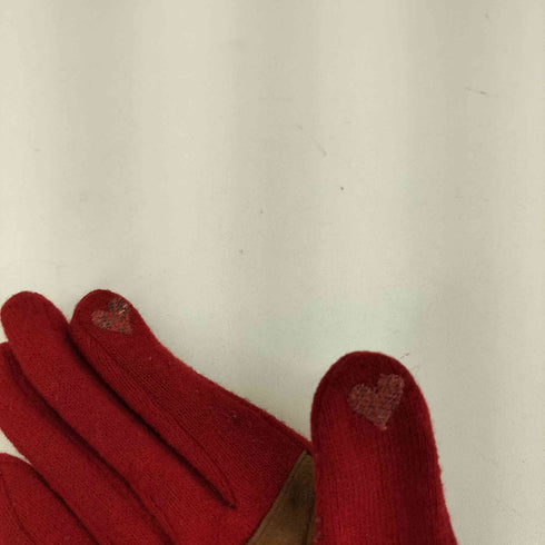 ヴィヴィアンウエストウッド Vivienne Westwood バイカラー タッチパネル オーブ刺繍 手袋 レディース