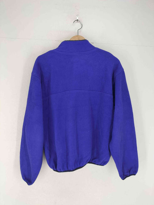 エルエルビーン L.L.Bean 80s USA製 ロゴ刺繍ハーフボタンフリースジャケット メンズ