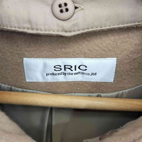 スリック SRIC 比翼 ウール ダブルジッパー フーデッド コート レディース JPN:38