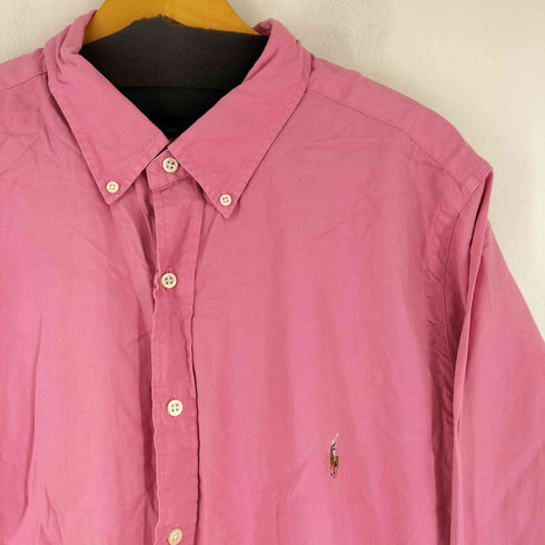 ポロバイラルフローレン Polo by RALPH LAUREN スモールポニー刺繍 L/S BD シャツ レディース 3XB