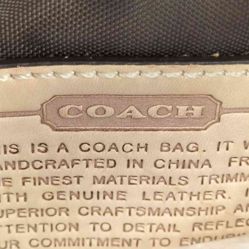 コーチ COACH シグネチャー ショルダーバッグ レディース