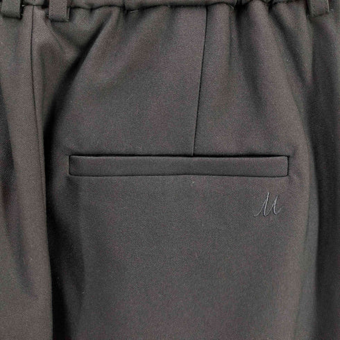 ミラオーウェン Mila Owen 後ろゴム1タックワイドダンディパンツ レディース JPN:1