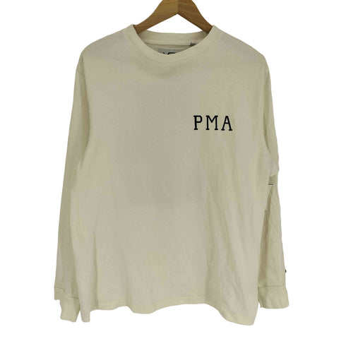 バンズ VANS USA製 両面 プリント L/S クルーネック Tシャツ メンズ import:M