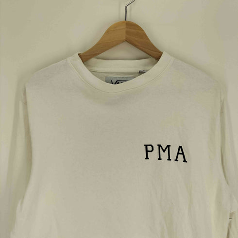 バンズ VANS USA製 両面 プリント L/S クルーネック Tシャツ メンズ import:M