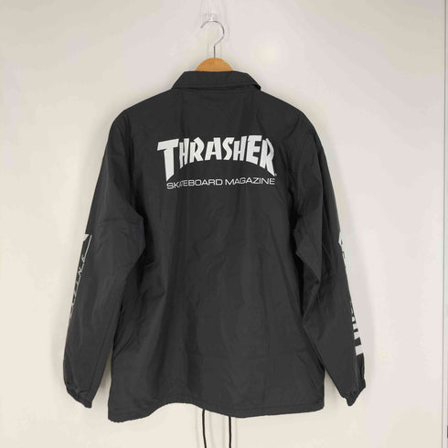 スラッシャー THRASHER 両面プリント ナイロン コーチジャケット メンズ JPN:L