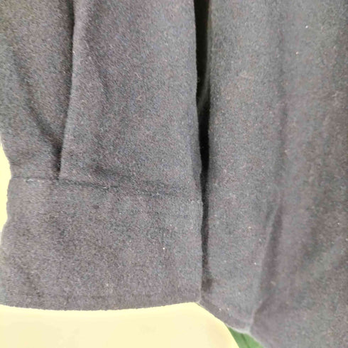 トミーヒルフィガー TOMMY HILFIGER 90s ウール混 ツートン ロゴワッペン ボタンダウンシャツ メンズ import:S