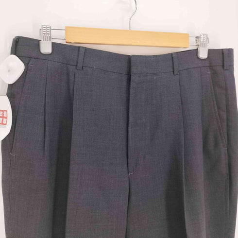 ランズエンド LANDS END 90S USA製 2タック スラックス ジップフライ メンズ 36