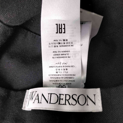 ジェイダブリューアンダーソン JW ANDERSON Logo Grid Asymmetric Bucket Hat メンズ 60