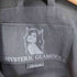 ヒステリックグラマー HYSTERIC GLAMOUR ダブル ライダース ジャケット ジップアップ スタッズ ナイロン メンズ JPN:M