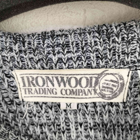 IRONWOOD アクリルニット メンズ import:M