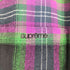 シュプリーム Supreme 22SS Brushed Plaid Flannel Shirt Black メンズ S