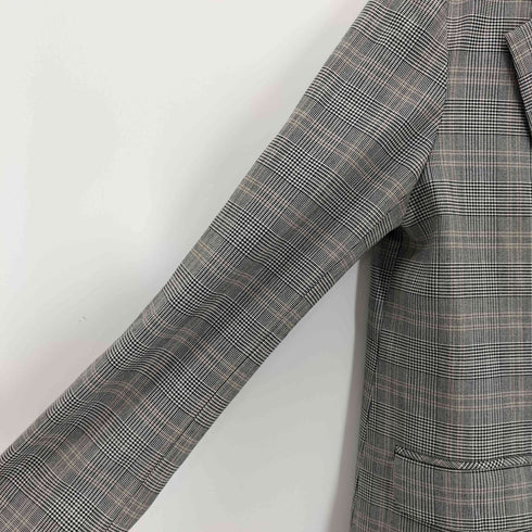 トーナル TONAL グレンチェック ダブルブレストテーラードジャケット レディース JPN:36