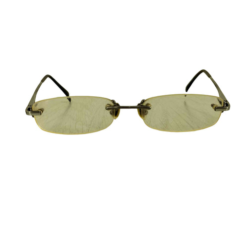 プラダ PRADA VINTAGE スクエア 眼鏡 メンズ