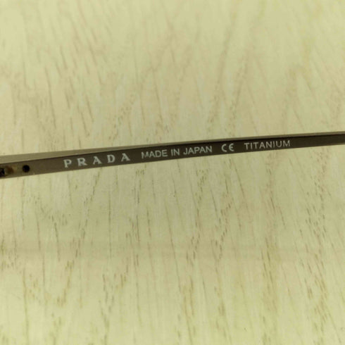 プラダ PRADA VINTAGE スクエア 眼鏡 メンズ