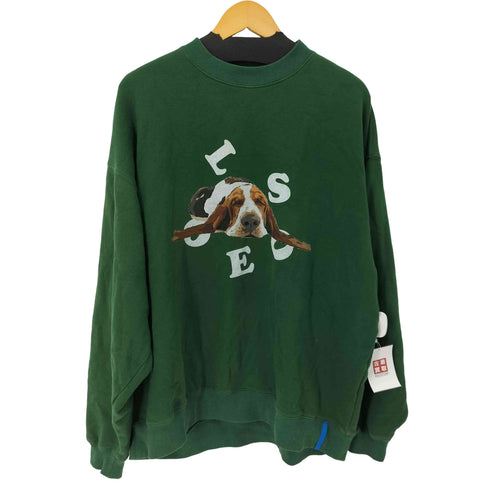 ビームス BEAMS BeAMS DOT DOG プリント スウェット メンズ JPN:M