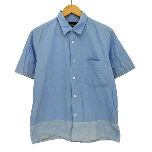 コムデギャルソンオム COMME des GARCONS HOMME 05ss 裾素材切替 半袖シャツ メンズ JPN:M