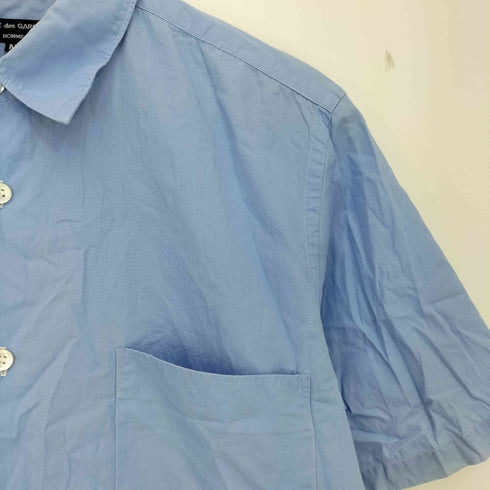 コムデギャルソンオム COMME des GARCONS HOMME 05ss 裾素材切替 半袖シャツ メンズ JPN:M