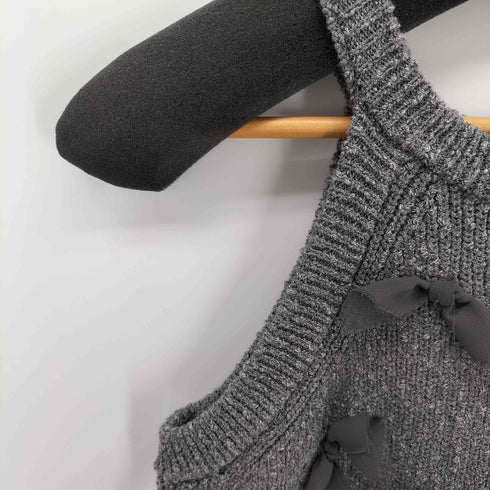 シールームリン Sea Room lynn リボンコットンブークレニットタンク レディース FREE