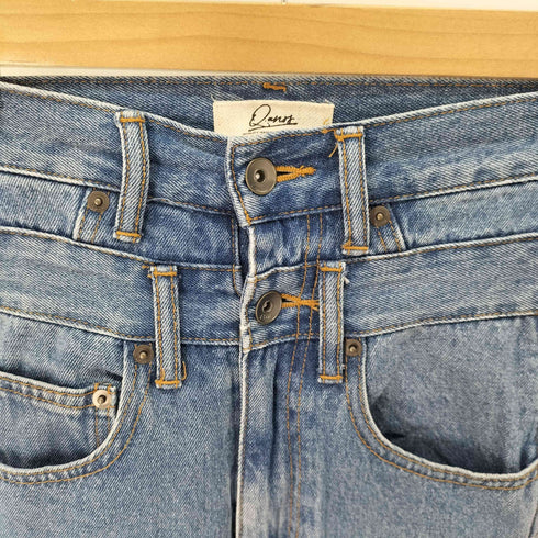 Q.anos オーバーラップワイドデニム レディース JPN:0