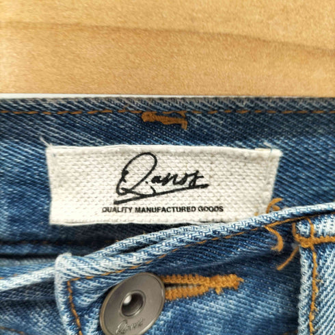 Q.anos オーバーラップワイドデニム レディース JPN:0