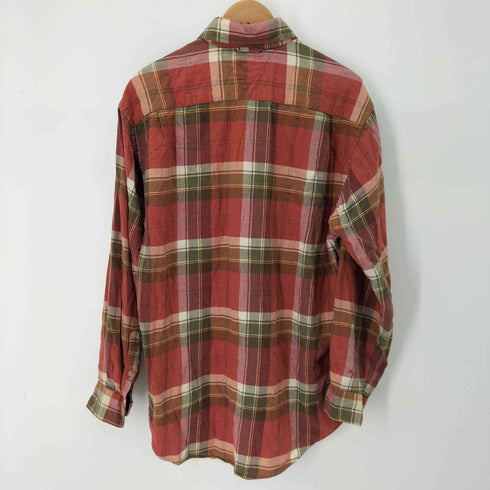 トミーヒルフィガー TOMMY HILFIGER BD チェック柄 長袖 ネルシャツ メンズ JPN:M