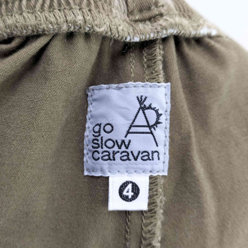 ゴースローキャラバン go slow caravan 総柄 イージーパンツ メンズ JPN:4
