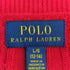 ポロラルフローレン POLO RALPH LAUREN 現行タグ ポニー刺繍 コットン クルーネック ケーブルニット カーディガン レディース import:L