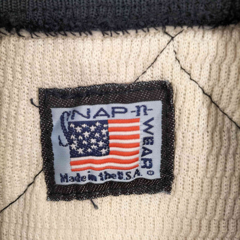 スナップンウェア SNAP N WEAR USA製 MILLER HIGH LIFE キルティング ベスト メンズ