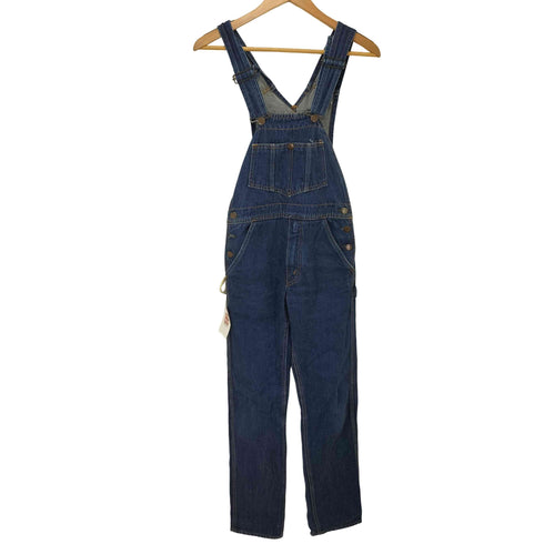 ビッグジョン BIG JOHN 80s-90s LOT3520 テーパード デニムオーバーオール レディース W28L33