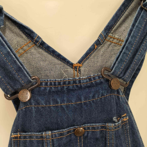 ビッグジョン BIG JOHN 80s-90s LOT3520 テーパード デニムオーバーオール レディース W28L33