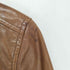 バナナリパブリック BANANA REPUBLIC ラムレザージップジャケット レディース M