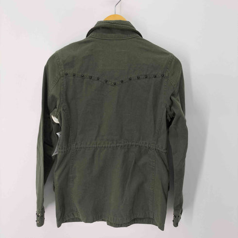 セシルマクビー CECIL McBEE Y2K 平成 スタッズ エポレット ミリタリージャケット レディース JPN:M
