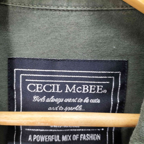 セシルマクビー CECIL McBEE Y2K 平成 スタッズ エポレット ミリタリージャケット レディース JPN:M