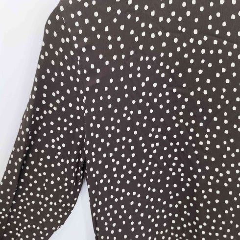 somsoe somsoe Rami dress aop 8325ドット柄デザイン ワンピース Import レディース