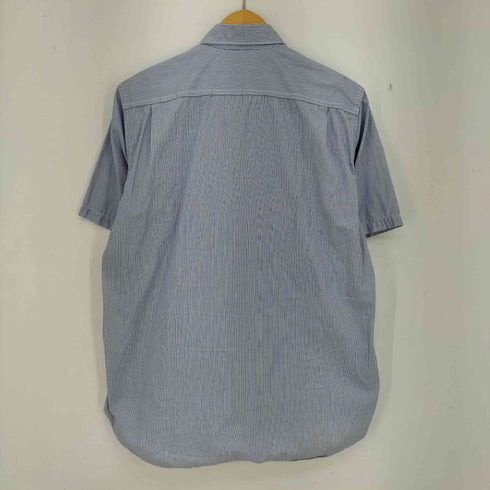 コムデギャルソンオム COMME des GARCONS HOMME 06ss フロントポケット ストライプ 半袖シャツ メンズ JPN:M