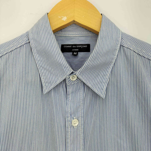 コムデギャルソンオム COMME des GARCONS HOMME 06ss フロントポケット ストライプ 半袖シャツ メンズ JPN:M