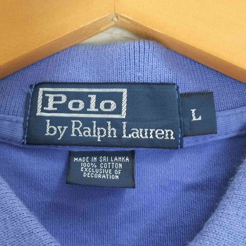 ポロバイラルフローレン Polo by RALPH LAUREN ポニー刺繍 ポロシャツ メンズ import:L