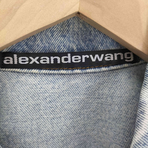 アレキサンダーワン Alexander Wang Boy oversized denim jacket ボーイ オーバーサイズド デニムジャケット メンズ import:XS