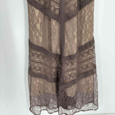 ラグナムーン LAGUNAMOON 22SS ギャザーレース マキシ ワンピース レディース JPN:M