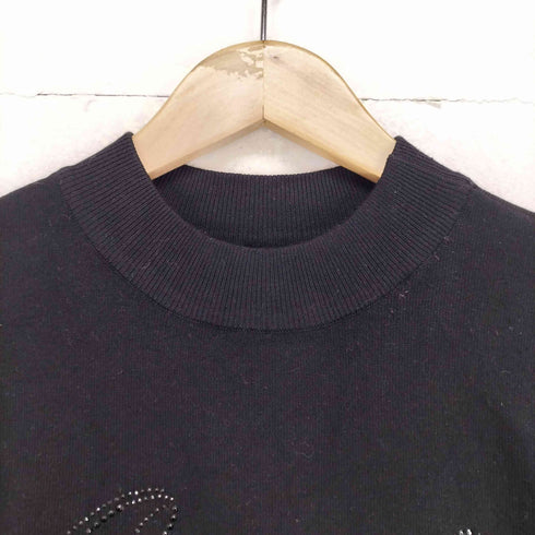 ゲス GUESS ラインストーンフリルデザインニット レディース XL