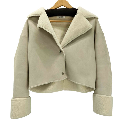 スナイデル snidel 22AW バリエショート ジャケット コート ムートン レディース ONE SIZE