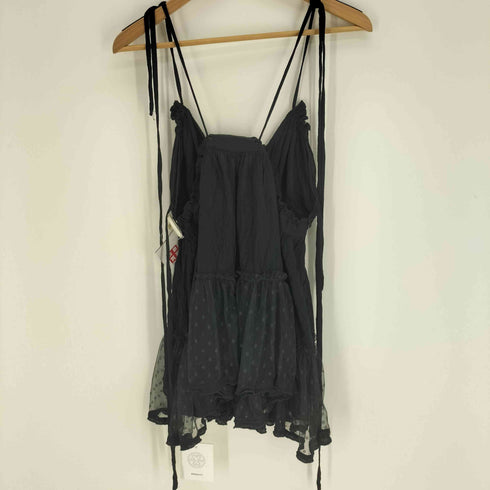 swimcity ドット チュール キャミ ワンピース レディース import:S