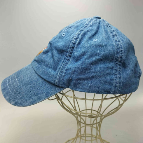 ポロラルフローレン POLO RALPH LAUREN ポニー ロゴ刺繍 6パネル デニム キャップ メンズ