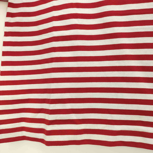 コムデギャルソンガール COMME DES GARCONS GIRL パゴウスキロゴ ワッペン装飾 ボーダーチュニック レディース JPN:M